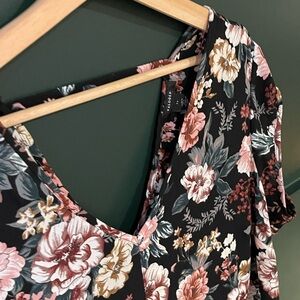 Halogen Floral Print Blouse